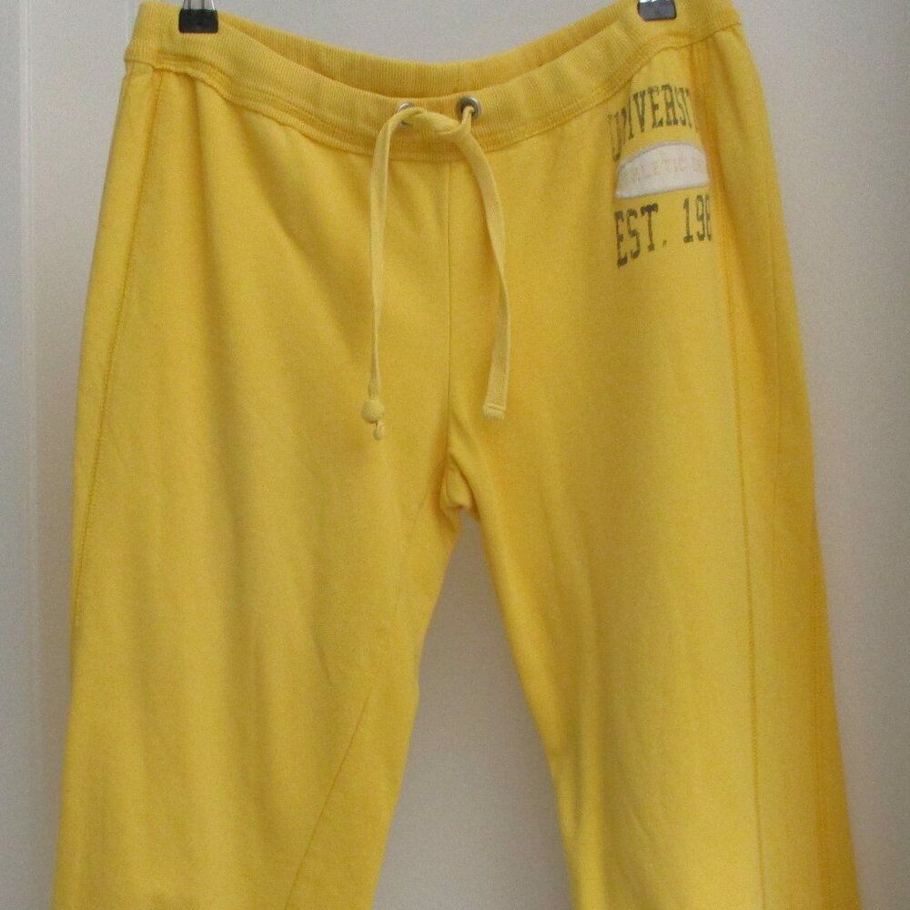 MOSSIMO SUPPLY CO. YELLOW CROP PANTS - SIZE SMALL